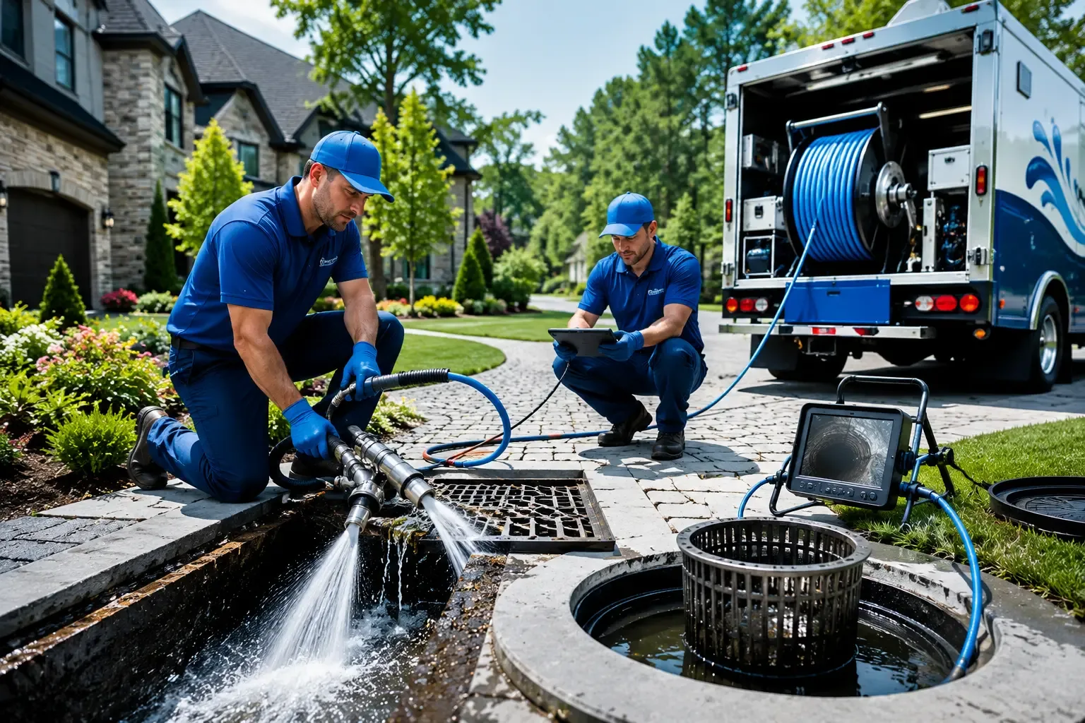 Local outdoor drain cleaning professionals in Blaine, KY